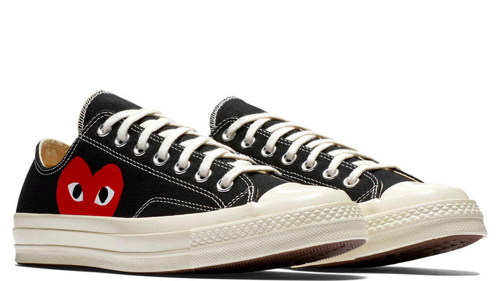 Comme Des Garcons x Converse Low Black Converse