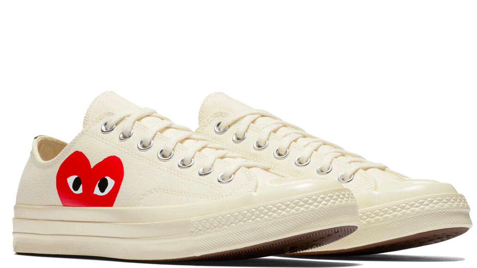 Comme Des Garcons x Converse Low Ivory Converse