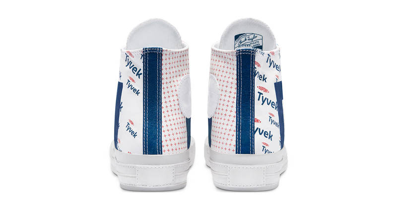 Converse Chuck 70 Tyvek Hi White Blue Back