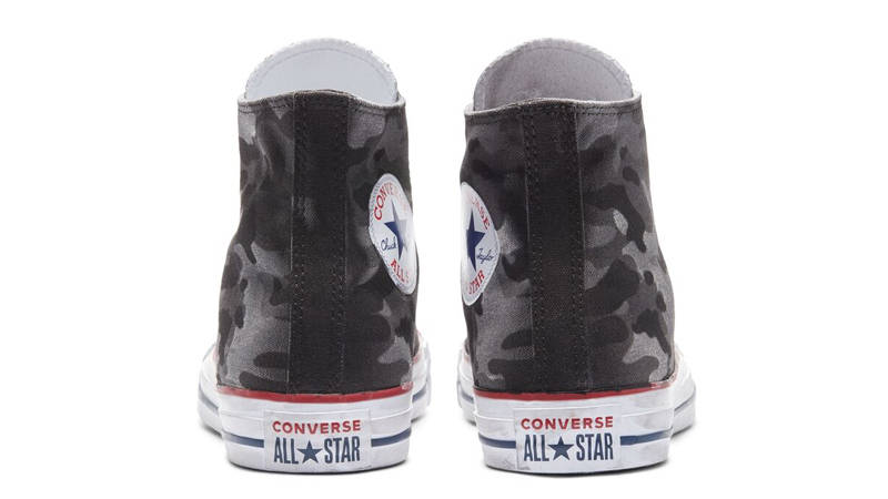 Converse Chuck Taylor All Star Camo Charcoal Grey Back