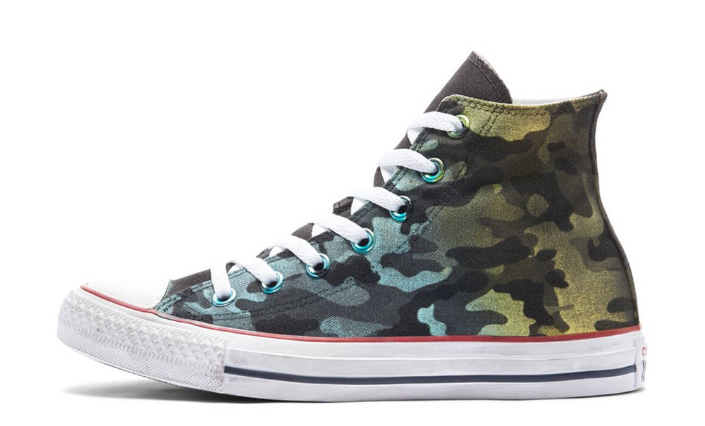 Converse Chuck Taylor All Star Camo Hi Navy Green
