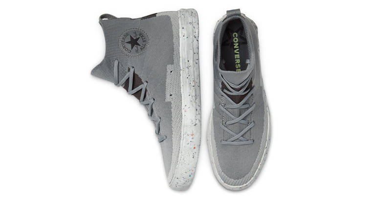 Converse Chuck Taylor All Star Crater Knit Limestone Grey Middle