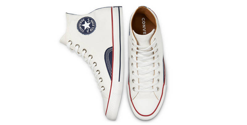 Converse Chuck Taylor All Star Indigo Boro Hi Egret Middle