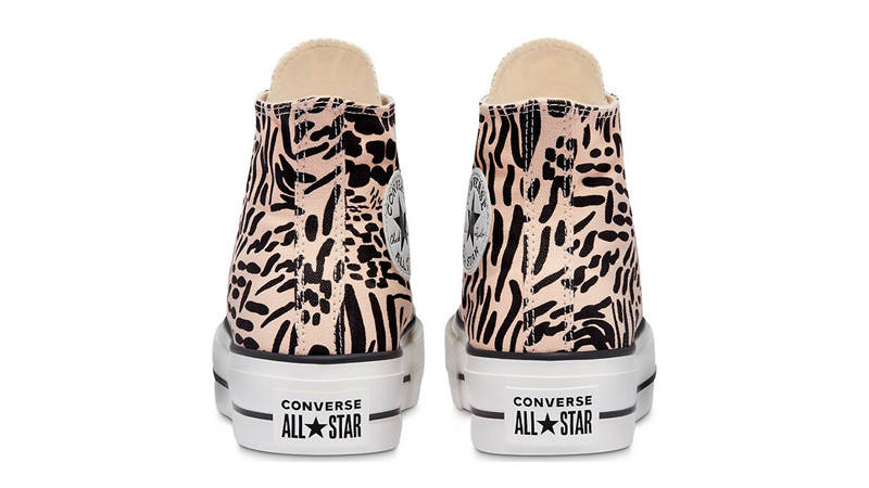 Cheetah print hot sale chuck taylors