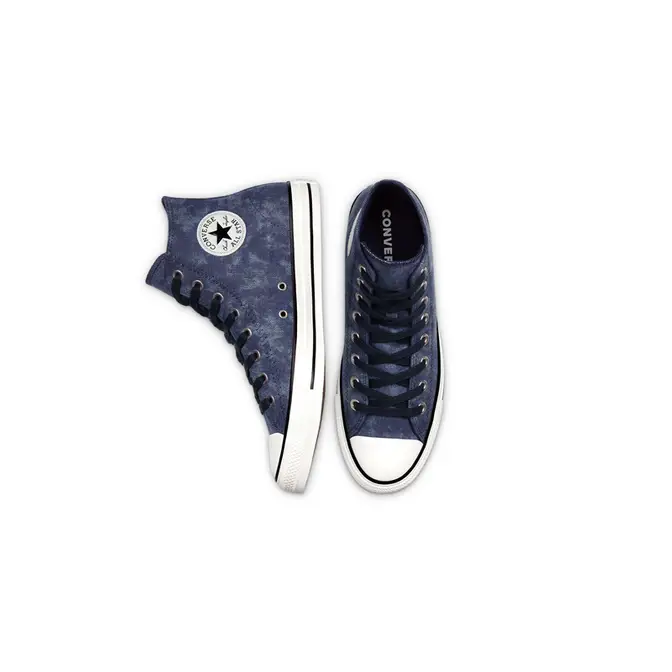 Converse Chuck Taylor All Star Washed Canvas Hi Midnight Navy