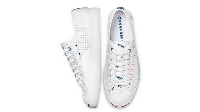 Converse Jack Purcell Rally Tyvek Low White Middle