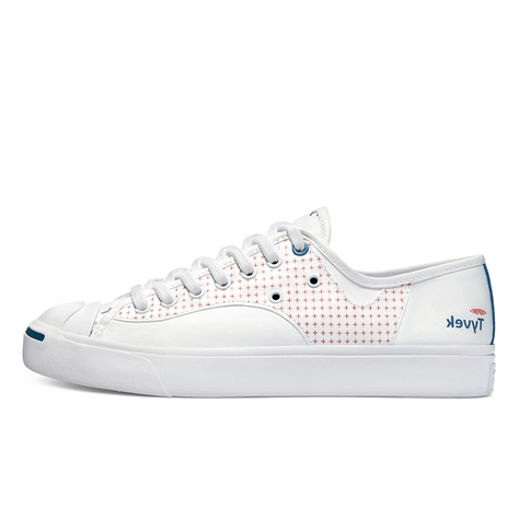 Converse Jack Purcell Rally Tyvek Low White