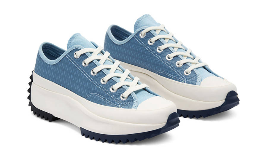 converse run star hike low blue