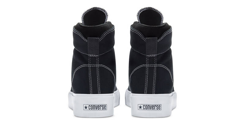 Converse Skidgrip CVO Hi Black Back