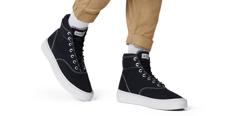 converse skidgrip navy
