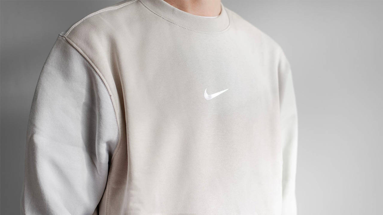 The Nike Fleece Crew & Cargo Trousers "Light Bone" Are the Perfect Quarantine Companions