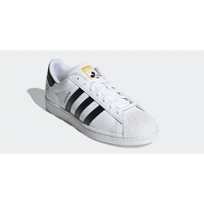 Mens adidas superstar discount shoes white and grey