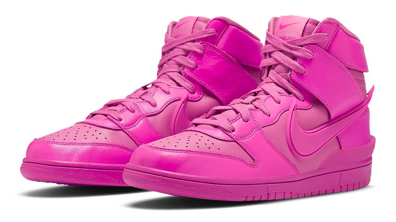 AMBUSH x Nike Dunk High Lethal Pink