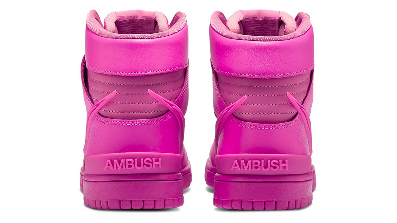 AMBUSH x Nike Dunk High Lethal Pink