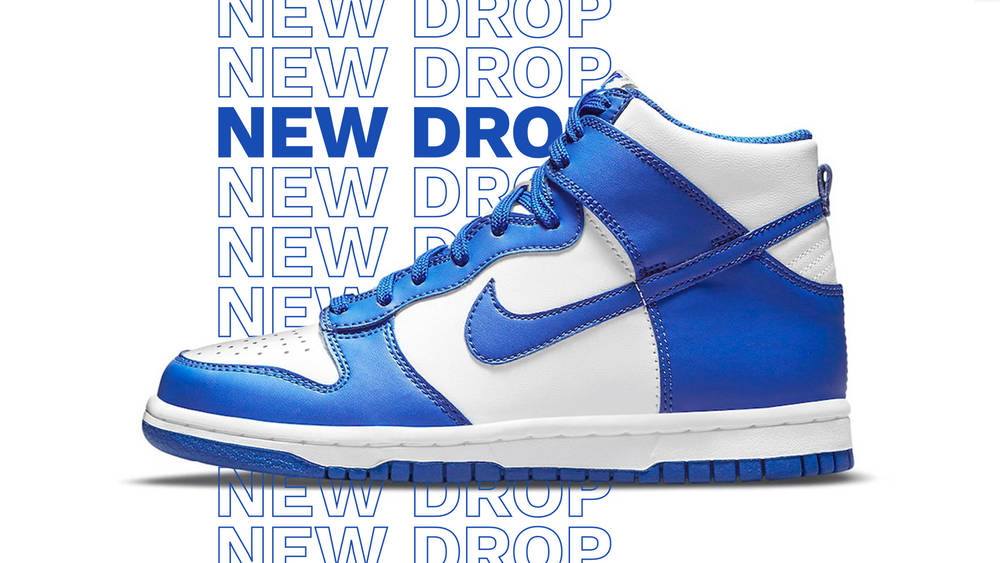 Image via Nike Nike Dunk High "Game Royal"