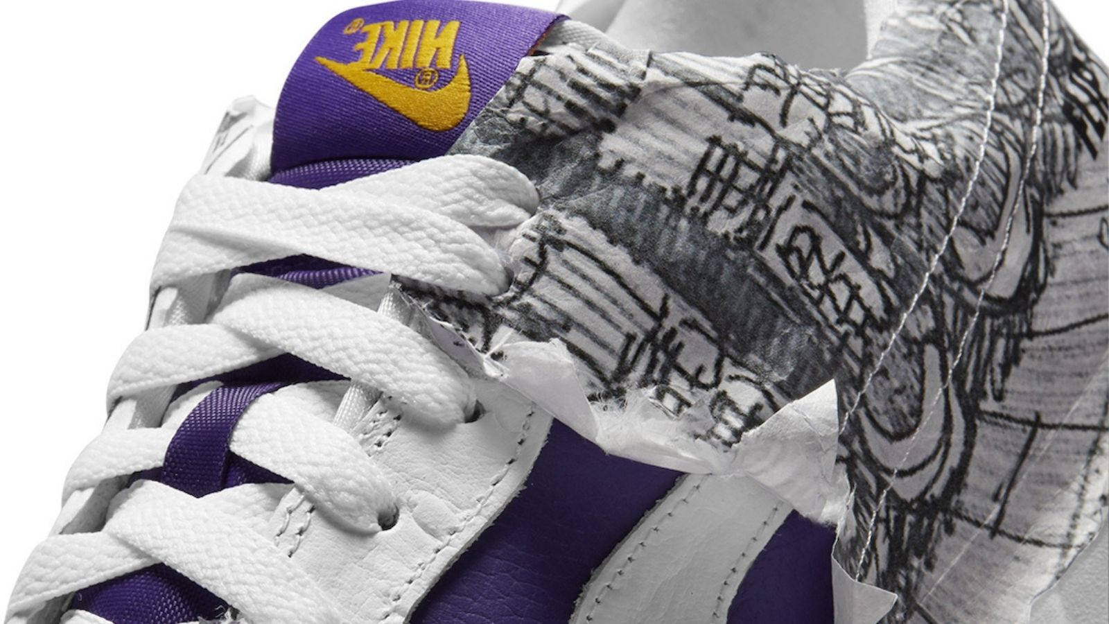 Flip the old school dunk close wrap