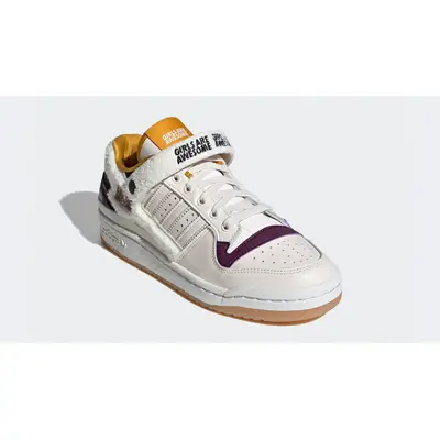 Girls Are Awesome x adidas Forum Low White Purple | Where To Buy 