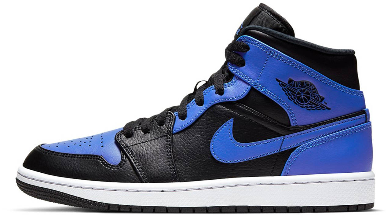 The Air Jordan 1 Mid "Hyper Royal" is Still Available!