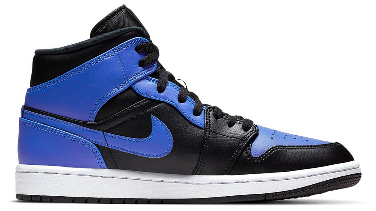 The Air Jordan 1 Mid "Hyper Royal" is Still Available!
