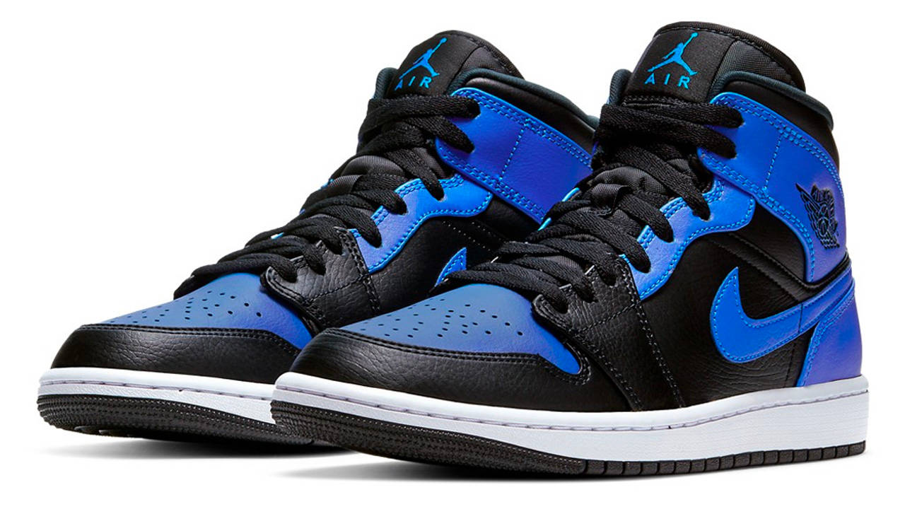 The Air Jordan 1 Mid "Hyper Royal" is Still Available!