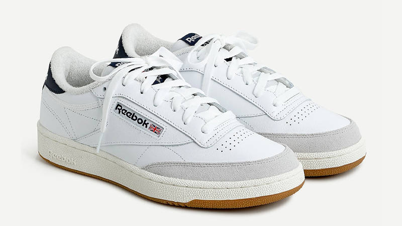 J.Crew x Reebok Club C White