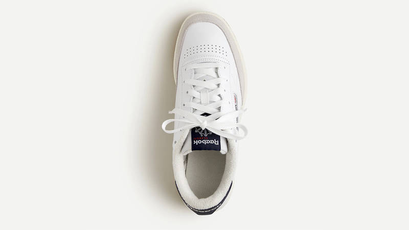 J.Crew x Reebok Club C White