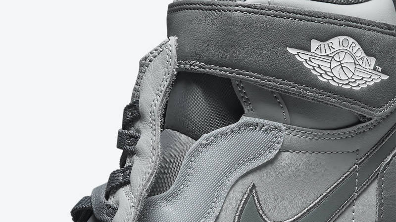 Jordan 1 FlyEase Cool Grey Closeup