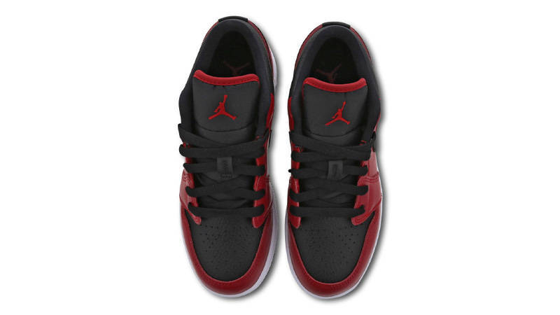 Jordan 1 Low GS Gym Red Black Middle