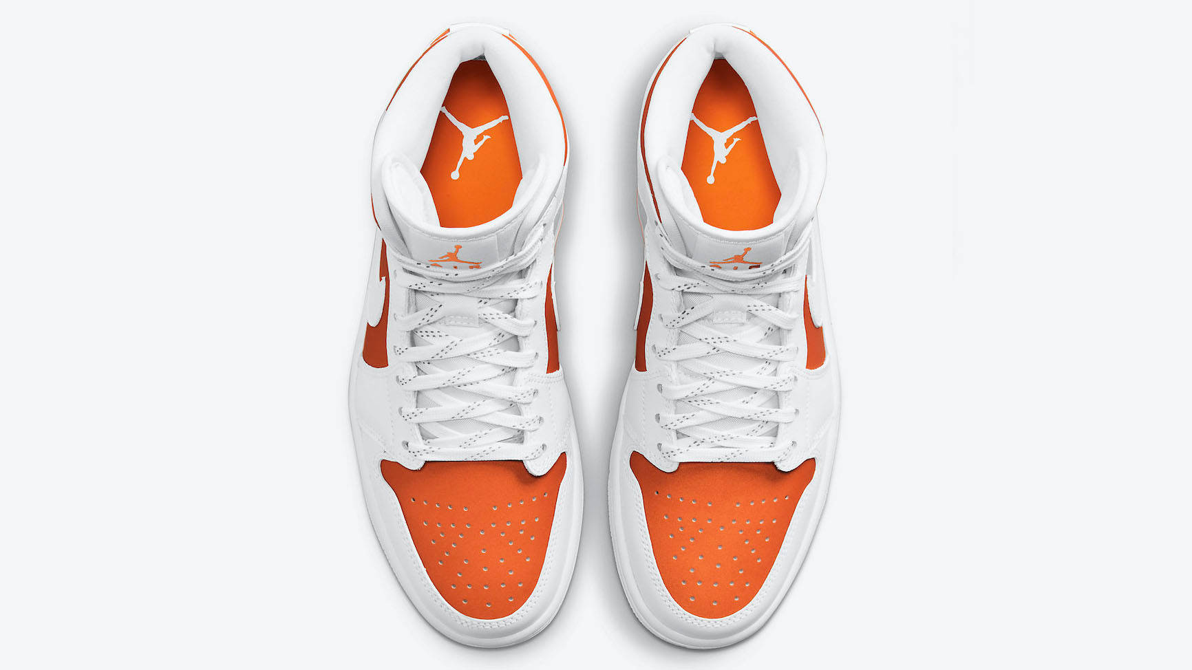 Jordan 1 Mid SE Bright Citrus White front