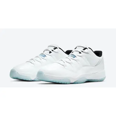 Blue and white jordans 11 sale low