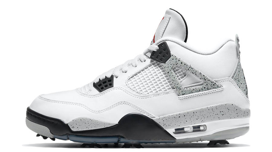 white and grey jordan 4