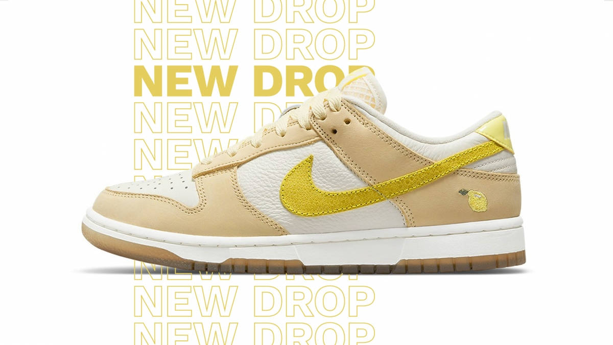 nike dunk lemon drop release date