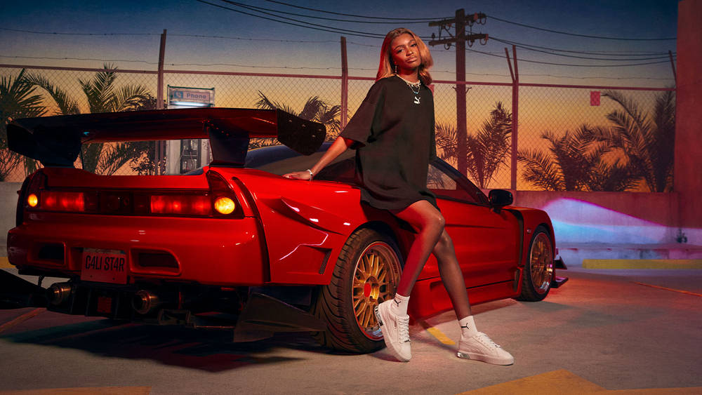 Leomie Anderson PUMA Cali star JD Leomie Anderson PUMA Cali star JD