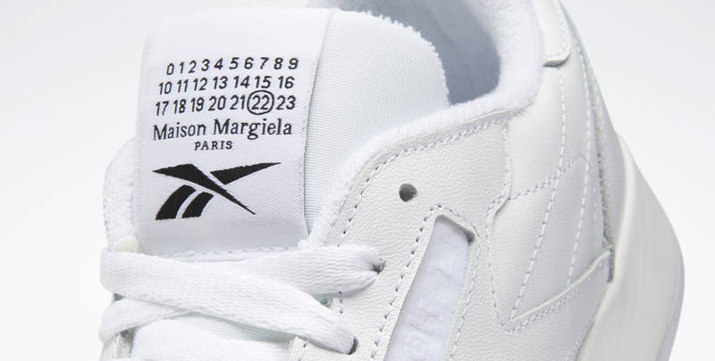 Maison Margiela x Reebok Classic Leather Tabi White Closeup