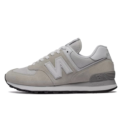 New Balance Kids touch-strap suede trainers