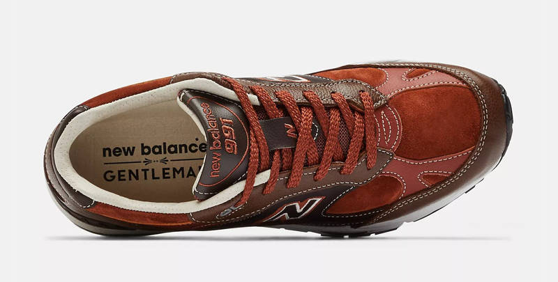 New Balance 991 Made in UK Brown Middle
