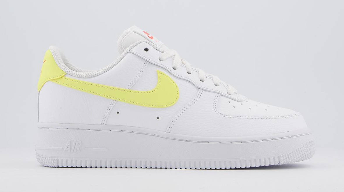 Nike af1 citron yellow