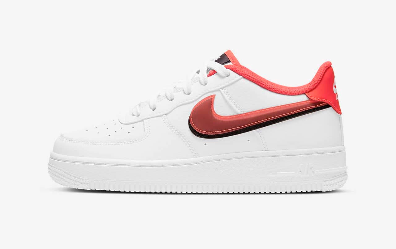 Nike af1 LV8 double swoosh side