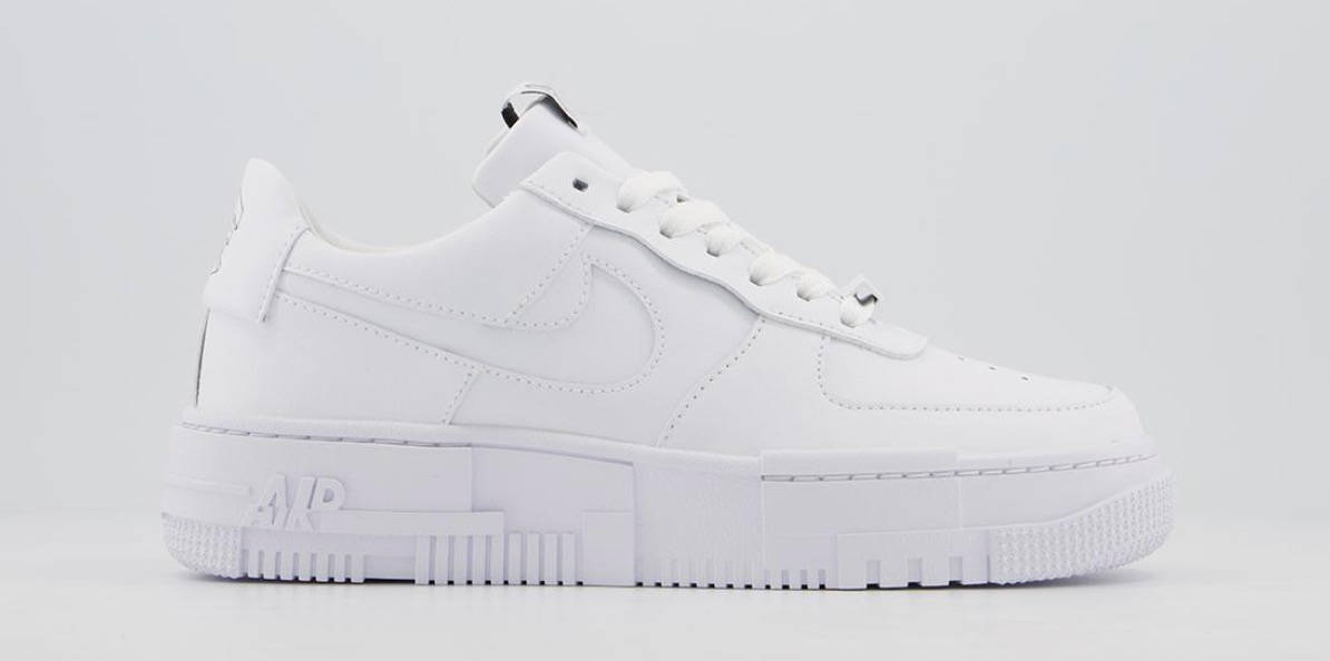 Nike af1 pixel white