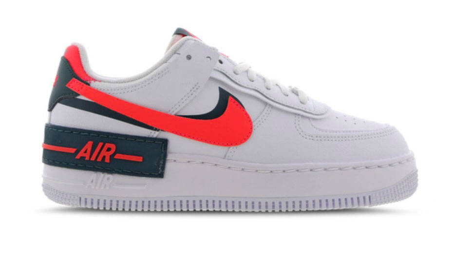 Nike AF1 Shadow White Teal