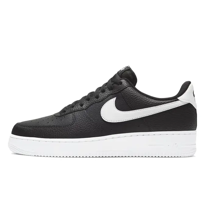 Nike Air Force 1 Low Black White | Where To Buy | CT2302-002 | The Sole ...