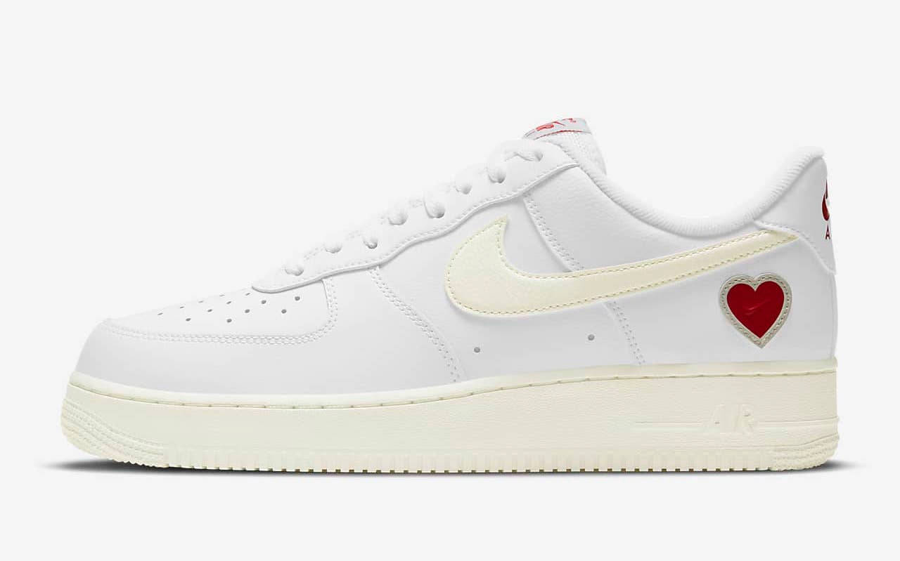 Nike Air Force 1 07 Low QS 2021 Valentine Pink Foam sail