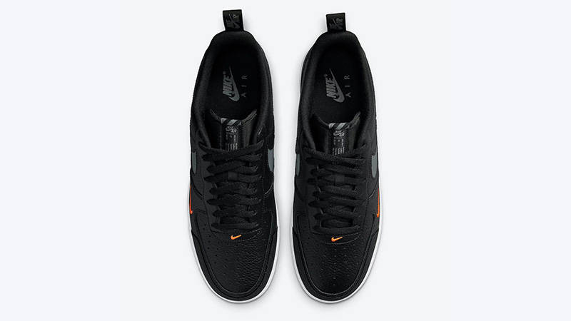 Nike Air Force 1 Black Orange DJ6887-001