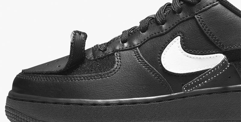 Nike Air Force 1/1 GS Black White