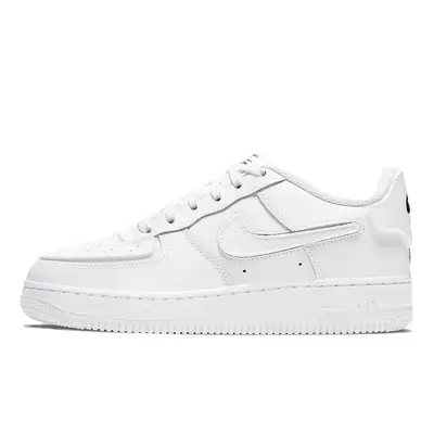 Nike Air Force 1/1 GS Triple White | Where To Buy | DB2812-100 | The ...