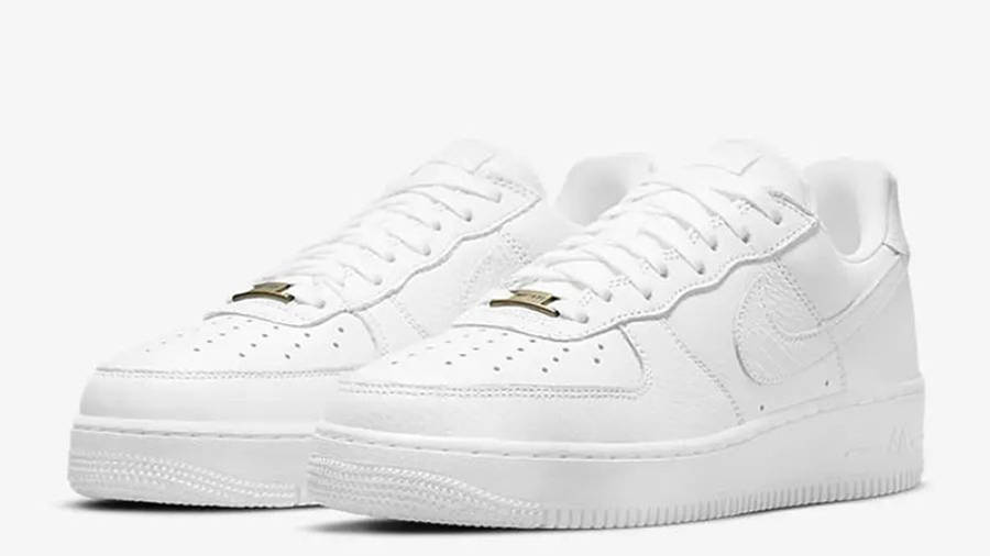 Nike Air Force 1 Craft White Snakeskin | Where To Buy | CU4865-100 ...