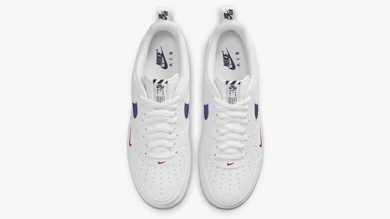 Nike Air Force 1 Low White Navy Middle