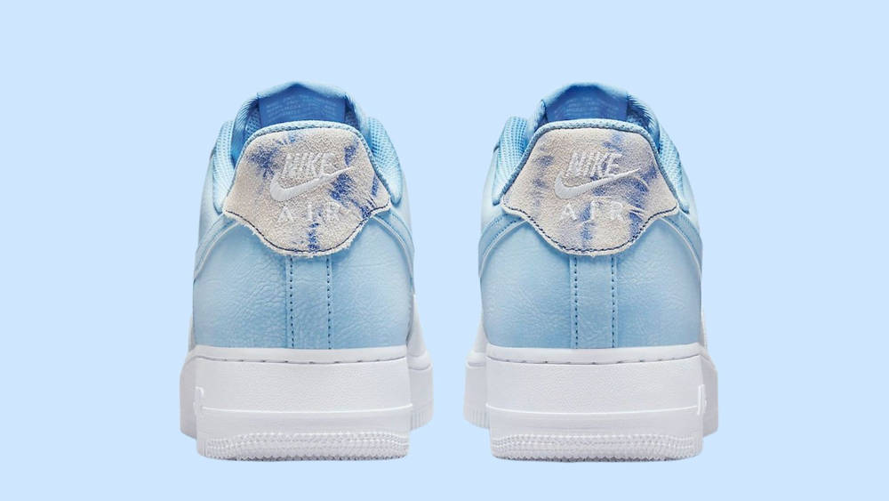 Nike Air Force 1 Psychic Blue back