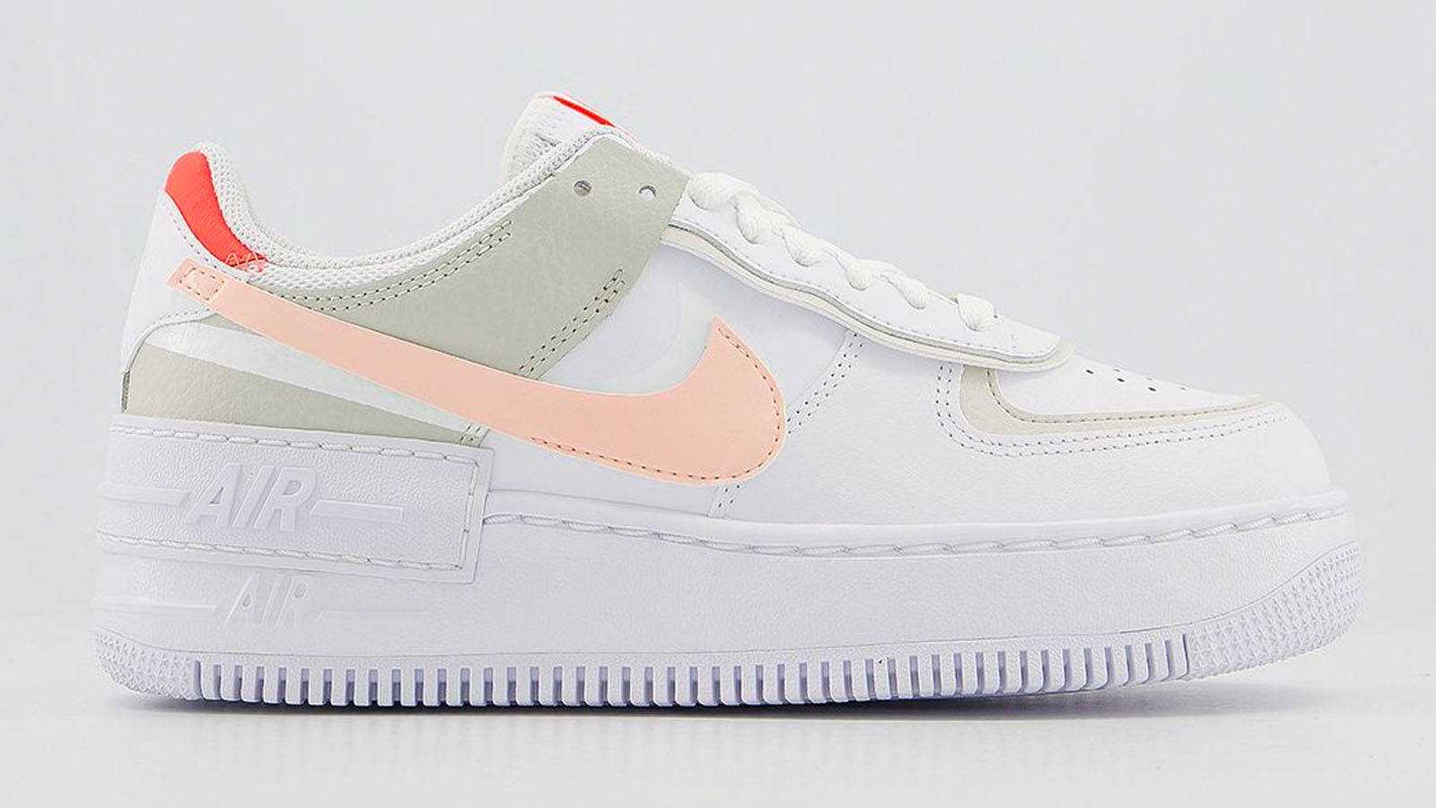Nike air force 1 shadow peach swoosh offspring
