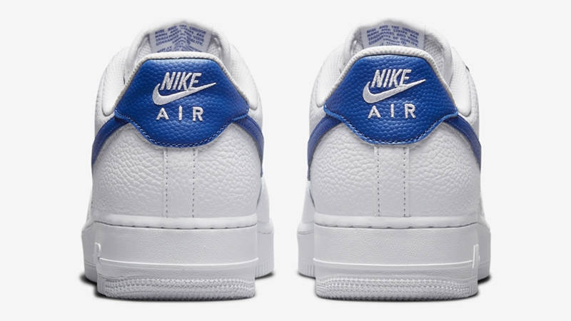 Nike Air Force 1 White Royal Back